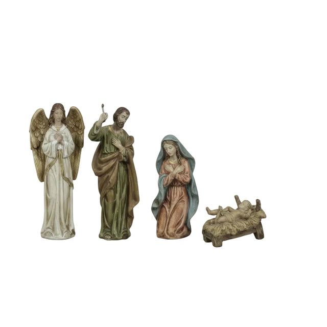 (AX530900-1)ANGEL WITH LED WARM WHITE 10CM - WITH
