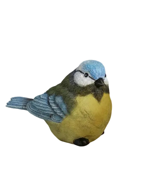 Bird, polystone 12.5x6.5x9cm - Assorted colours each
