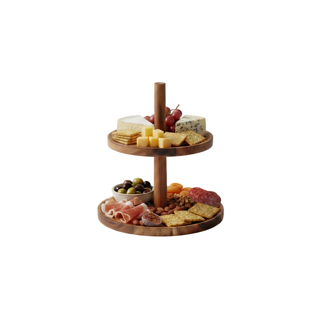 Food stand 2 tiers 22x23cm
