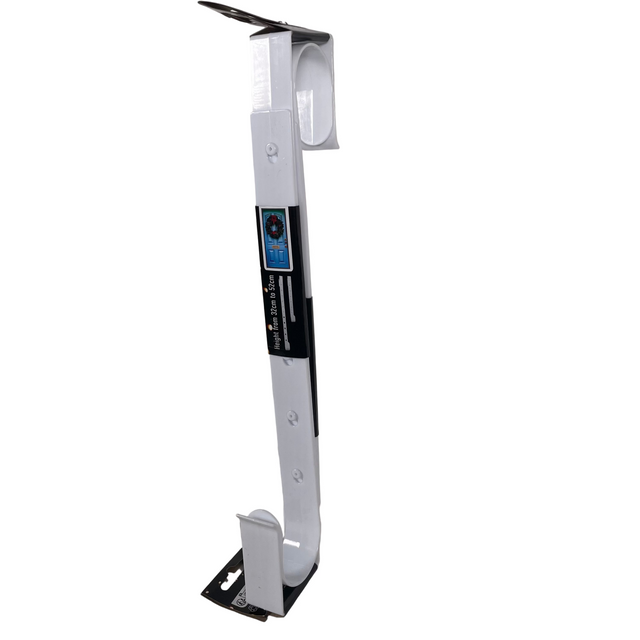Wreath hanger 32-52cm - White