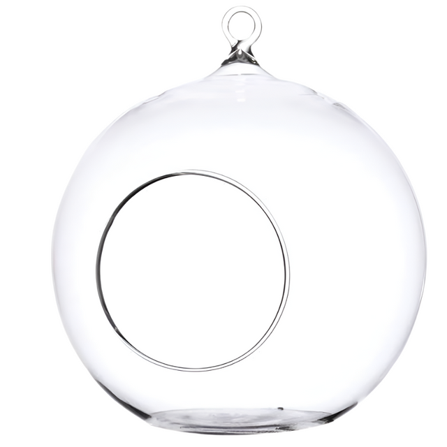 Glass Ball with Hole Medium