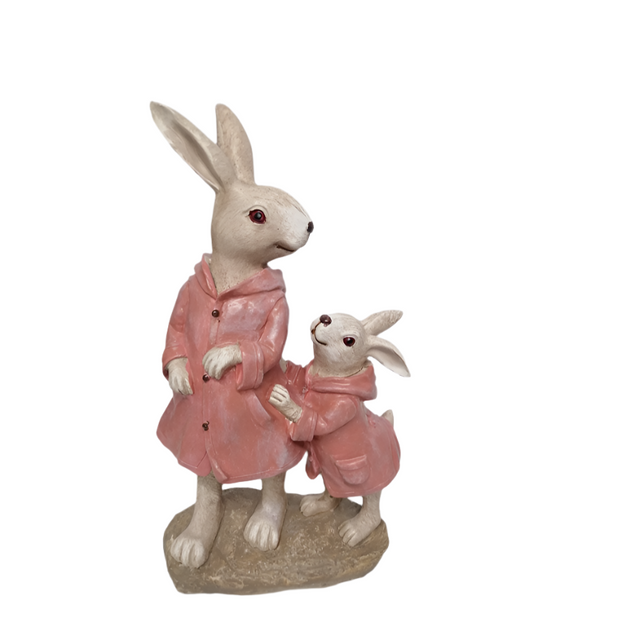 Rabbit with child 35x24x13cm