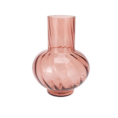 Vase 17x23cm - light pink