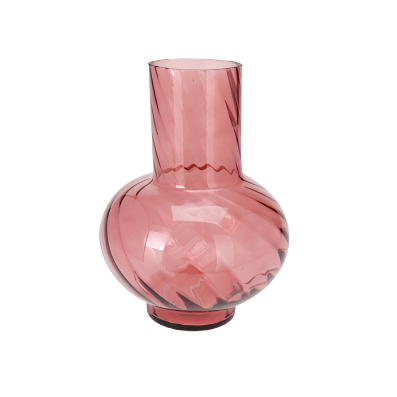Vase 17x23cm - dark pink
