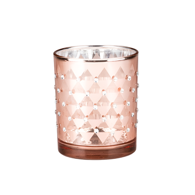 Glass votive 5.5x7cm