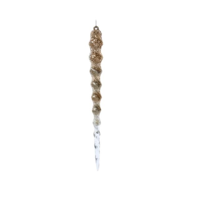 Plastic Silver Icicle 22.6Cm