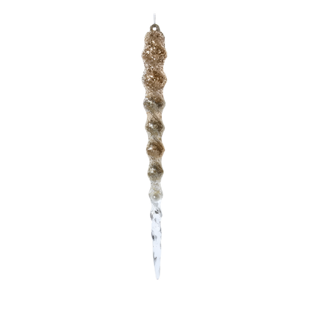 Plastic Platinum Icicle 22.6Cm