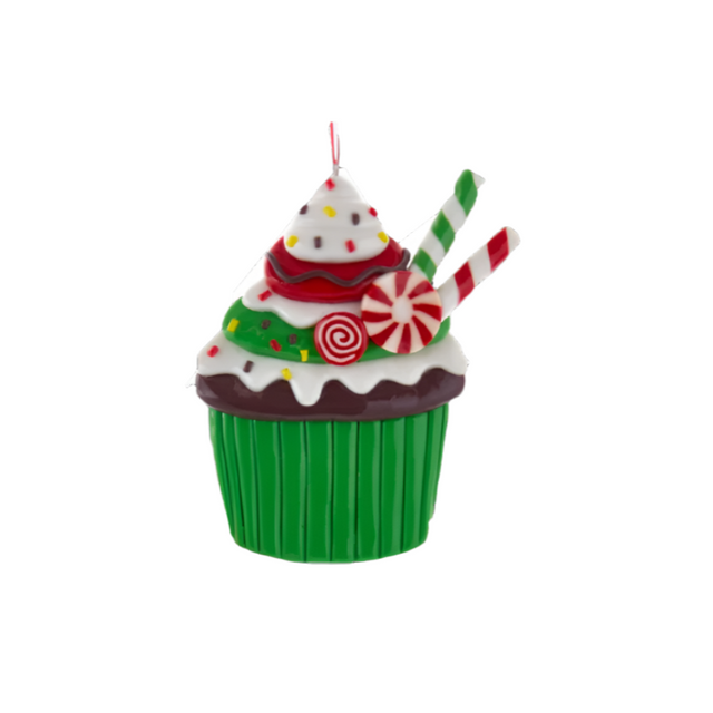 Claydough Light Green Cupcake 12.7Cm