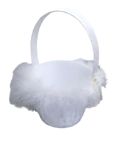 Flower girl basket 12.5X23cm