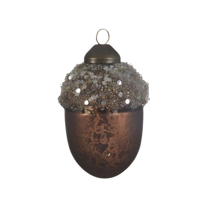 Acorn Antique 6cm Brown