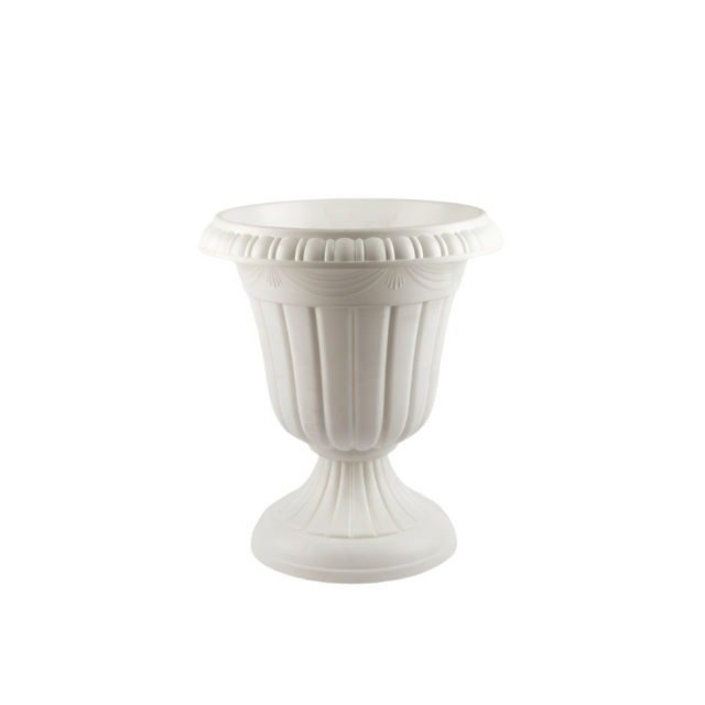 Plastic Vase White 24X33X39Cm