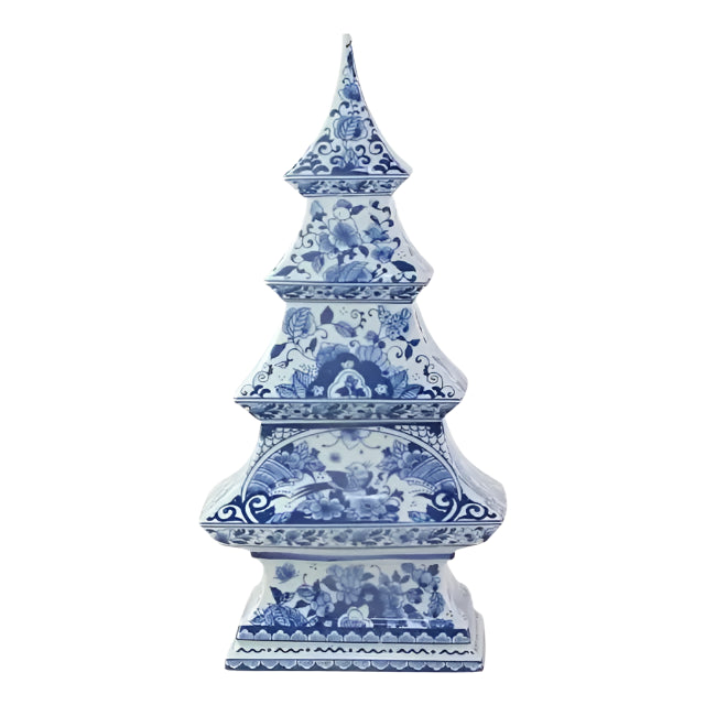 Ceramic Chinoiserie Tree 45x22cm