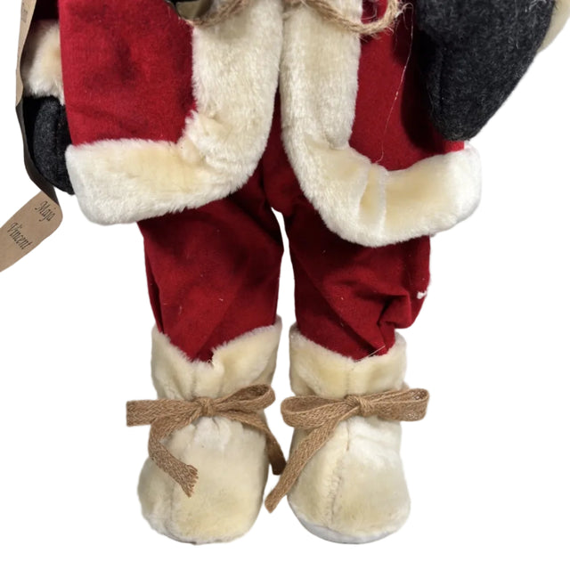 Gnome Santa With Naughty And Nice List 90Cm