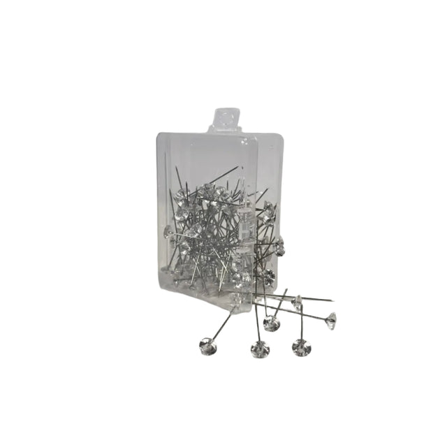 Diamante pins 100pcs
