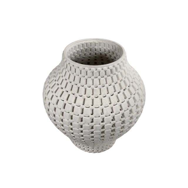 Lattice Ceramic Vase 28x30cm