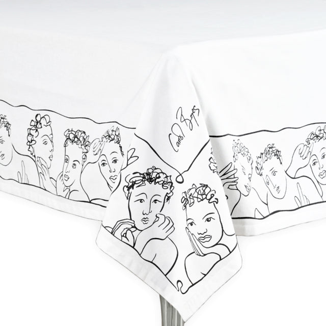 Tablecloth 160x300 - Well Framed - White