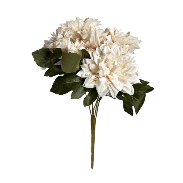 Dahlia bunch 40cm - white