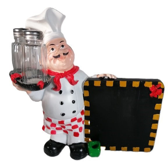 Chef With Menu Board 30X27X9cm