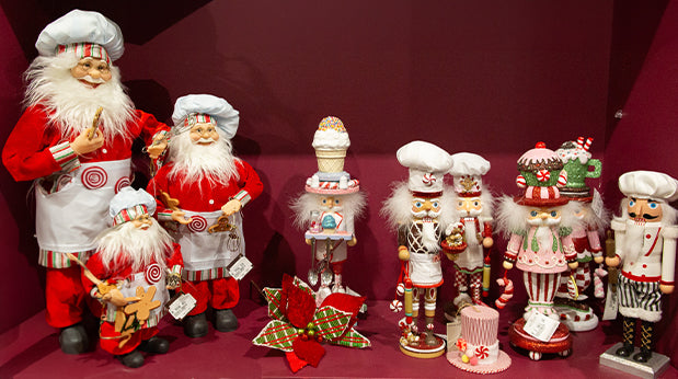 Santas, Gnomes & Nutcrackers