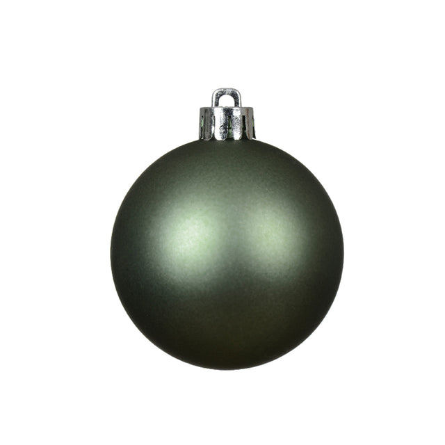 (021498)BAUBLE 6CM - GREEN