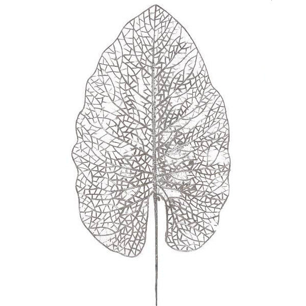 Branch Glitter Banana Leaf 67cm