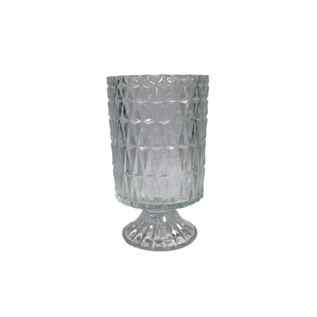 Crystal Cylinder Vase 18cm