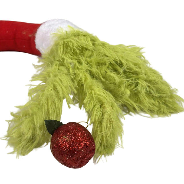 Grinch Plush Arm With Bauble 70X15Cm