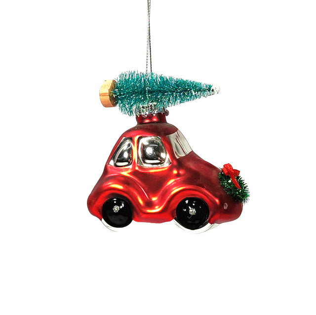 Glass Car With Tree