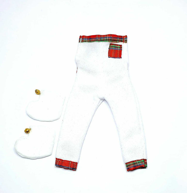 Elf Dungarees White