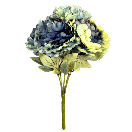 Peony Bunch 50cm - Navy