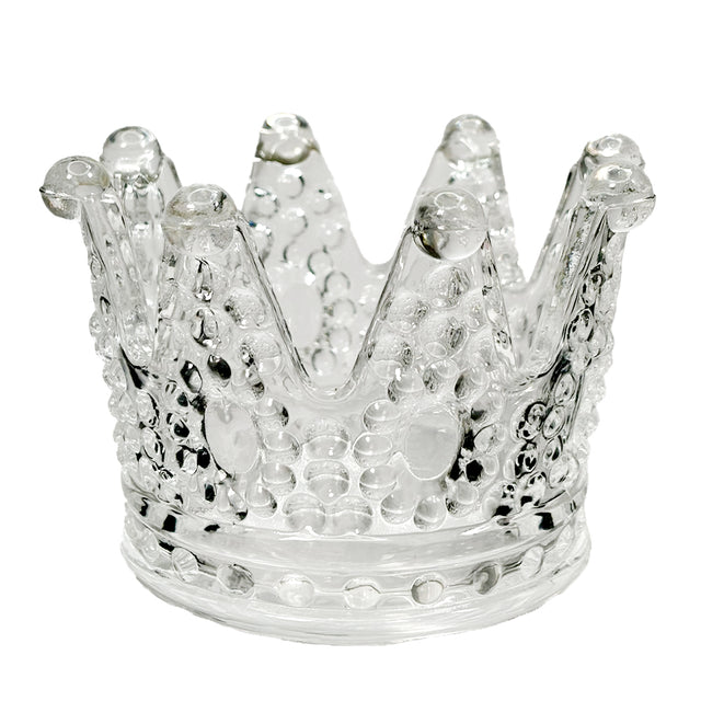 Crown Candle Holder 8X9Cm