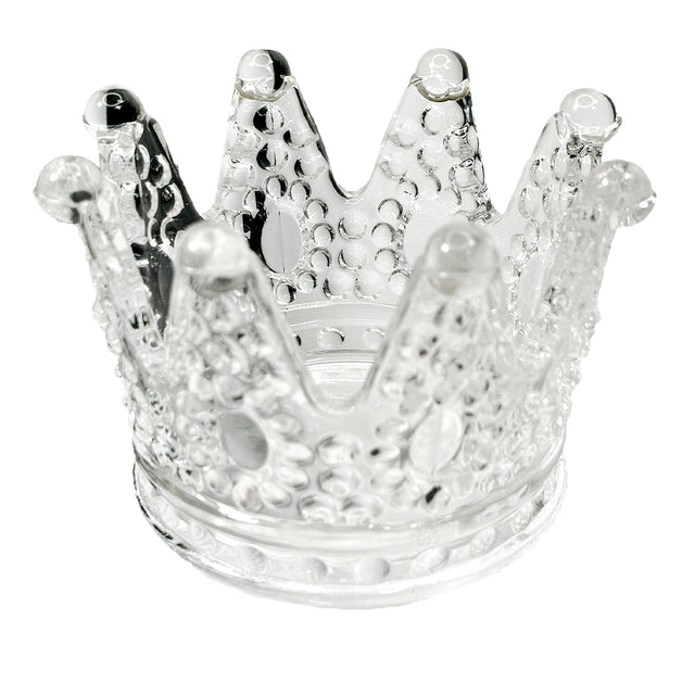 Crown Candle Holder 8X9Cm