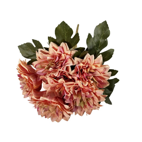 Dahlia bunch 40cm - pink
