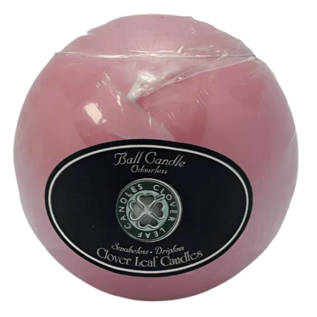 Candle Ball Accent Pink 10Cm