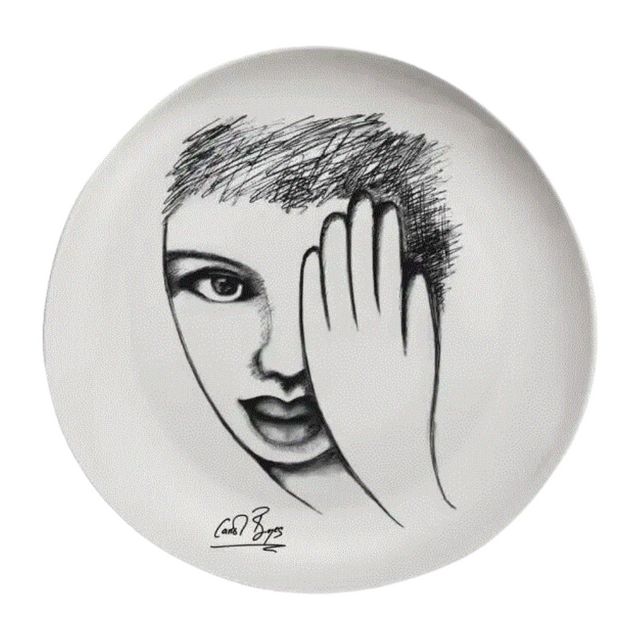 DINNER PLATE -AN EYE 4 DETAIL (0P-DP-EFD)