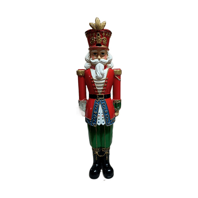 36Cm Red/Gr Nutcracker