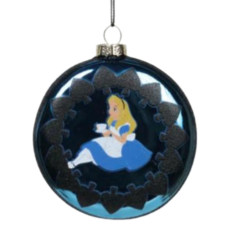 Alice In Wonderland Christmas Hanging Bauble