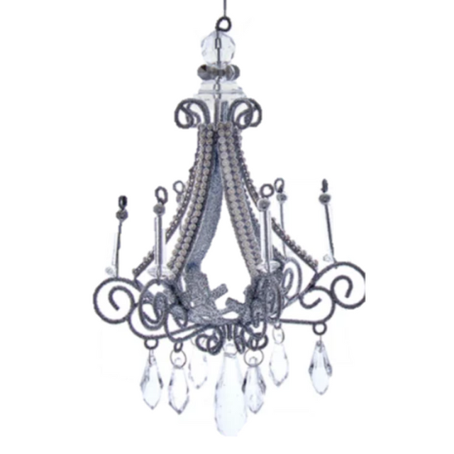 Silver Metal Chandelier 17.78cm