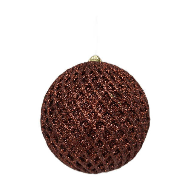 Xmas Ball 100Mm Net - 4 Ass