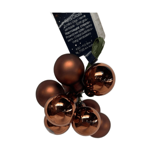 Bauble Bundle Of 10 Matt 2Cm