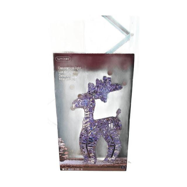 Micro Led Reindeer 12X35X60Cm