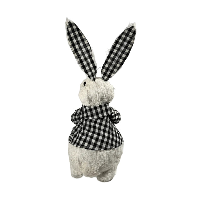 Rabbit with black & white jacket and ears 47cm