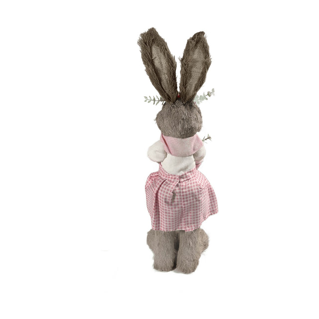 Mrs Bunny with flower bag