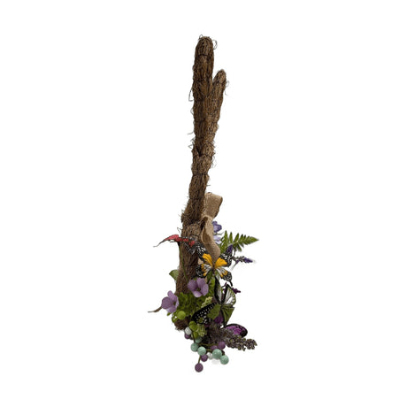 50CM FLORAL WALL BUNNY