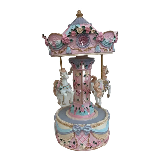 Carousel with horses