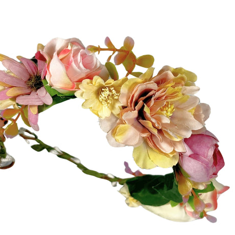 Small Roses Head Garland