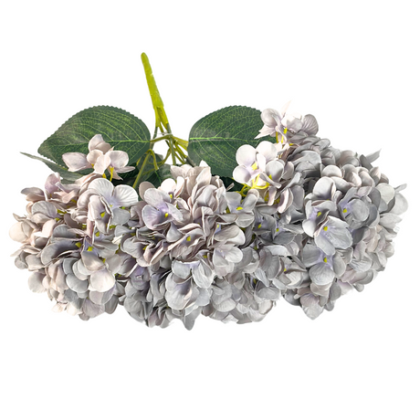 Hydrangea Grey Blue 48cm