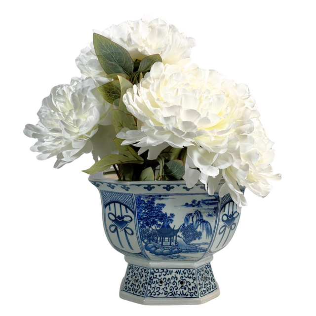Peony Bunch 50cm - White