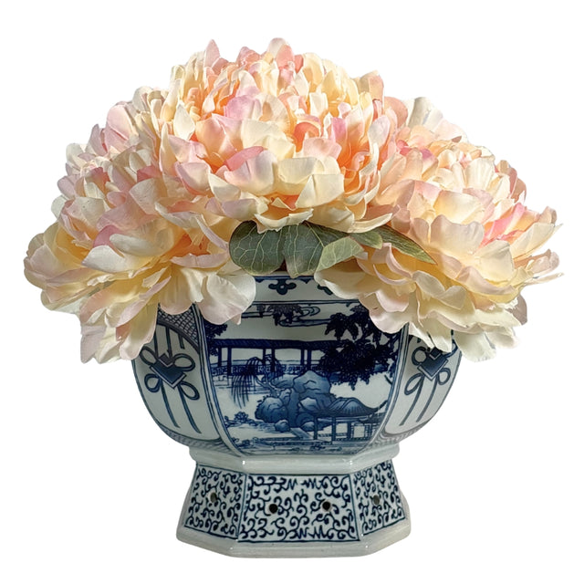 Peony Bunch 50cm - Cream