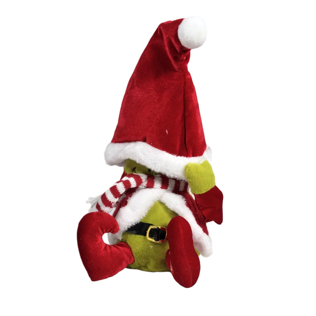 Grinch Lifting His Hat With Music 32cm